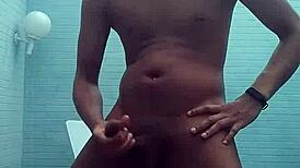 Skinny Black Brazilian Escort from Rio de Janeiro Cums Hard on WhatsApp Video Call