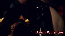 Held down rough, naive youth tired of taxi wait