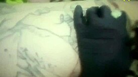 Hey, tattoo artist, see my ass and pussy up close?