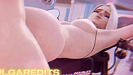 I’m obsessed with this Overwatch futa tribute, Say So SMF HMV creampie compilation!