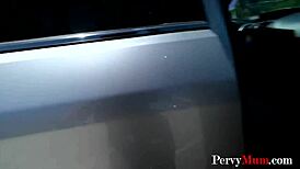 something spicy in the car with stepmom Artemisia Love and her wild side.