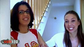 辣法国美女用巨大天然奶子肛交！