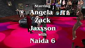 精英社交俱乐部变成夜晚疯狂户外群交。