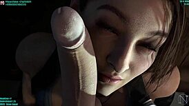 Jill Valentine interrogated