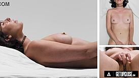 i'm up close with casey calvert's passionate solo masturbation orgasm