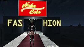 辐射4大奶时尚性感天空秀