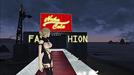 fallout 4 fashion hints at big boobs in a sexy sky