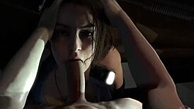 吉尔瓦伦丁被审问玩弄