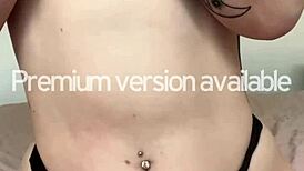 Preview Model Shows Big Boobs Squeezed in Tight Bra