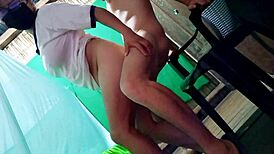 Mature Woman Starts Delicious Fucking Standing, Records Porn After Birth!