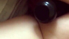 i'm trainin the teen's ass with toys for deep anal fuckin