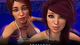 amateur teen with attractive big butt and tits in casual setting