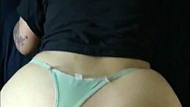 gran culo joven latina bent over ass doggystyle creampie