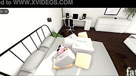 Dive into part 12 of the Roblox porn game with hentai anime elements and exciting scenes!