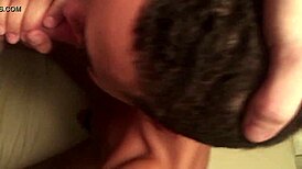 twink bent over in doggystyle by muscle stud's big cock