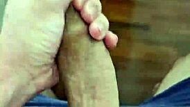 This cute Brazilian twink shows off his massive penis in solo fun