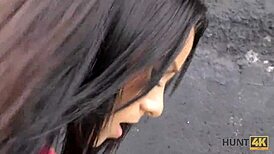 hunt4k actress bangs cameraman while hubby watches nearby