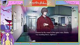 in this anime hentai, muscular japanese twink bodybuilder slowly damages brunette asian gay partner in intense session