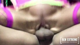 Bimbo Pornstar Danielle Derek Loves The Stripper Life In Face Party