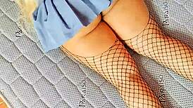 Steamy Voluptuous Schoolgirl indulges In Steamy Encounter with her Mature Teacher after Class