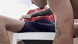 young 18+ brazilian amateur takes monster cock pounding