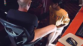 i can't believe dayanara sucked that pro gamer's cock and swallowed every drop of cum.