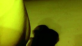 Bruna's Legs in Spandex Marking the Panties