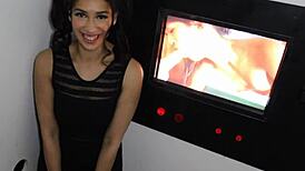 马尾猫咪荣耀洞狂吸大屌！