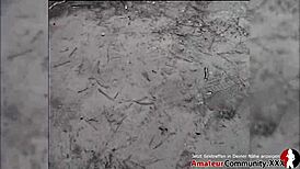 swinger couple gets wild with two guys in public parking lot