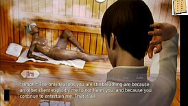 In this anime hentai, characters engage in academy adventures with game elements