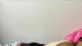 Petite Colegiana Shivers with Orgasm During a Quiet Nap Close-Up.