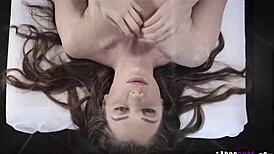 Elena the exotic chick bangs hard in wild group session. Her petite frame takes it all!