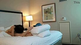 Hot Petite Woman Sucking Huge Dick!