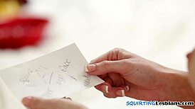 Hairy Teen Squirting on Busty Girlfriend During Hot Muff Diving Session. Erotic Pussy Play Unfolds.