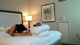 Hot Petite Woman Sucking Huge Dick!