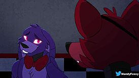 Foxy And Bonnie's Playful Encounter
