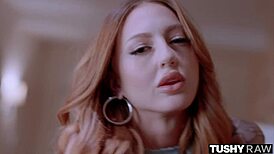 TushyRaw Sexy Redhead Kendra Gets Her Tight Ass Filled Up Hard