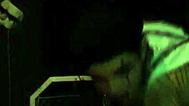 caprino hardcore rides two-headed dildo with intense passion