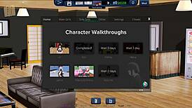 Harem hotel 204 in anime game narrative