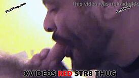 A Nasty Gay Guy Visits to Suck Monster Cocks