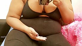 The Kolkata girl shows off her big boobs.