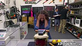 Pawnee Babe Kitty Catherine FUCKED Hard in the Back Office