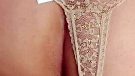 Fucking melissa in doggystyle close-up until cum inside