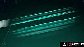 amalia davis is eager for her first intense experience