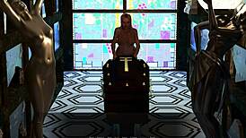 Mrs Carlson Enjoys Intense Muff Diving