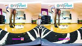 this vr 3d foot girl trailer features shoeplay crushing nylons high heels sneaker virtual reality psvr