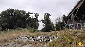 Hunt4k Guy Buys Trimmed Pussy in Public Park for Cash