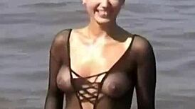 Intense Lesbian Orgy In Wet Erotic Pantyhose Stockings