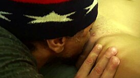 Old pervert fucks innocent young teen in hot amateur scene 😈