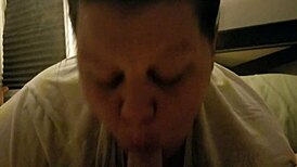 Wife Sucking And Gagging On My Dick With Deepthroat And Homemade Milf Blowjob!